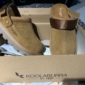 Koolaburra by UGG Brown Suede Clogs - Like New, worn 2x